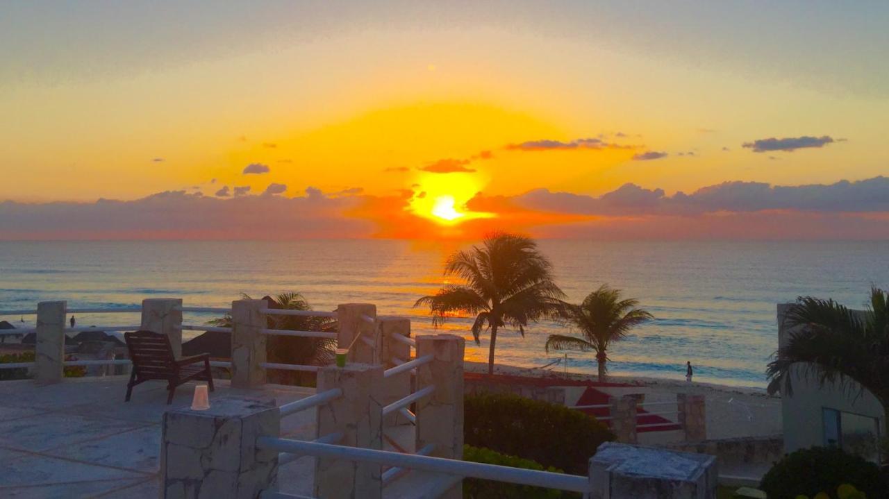 Preciosos Estudio Vista Al Mar O Jardin Cancún Esterno foto