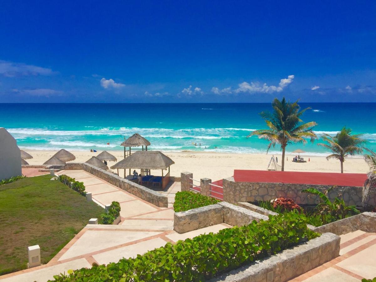 Preciosos Estudio Vista Al Mar O Jardin Cancún Esterno foto