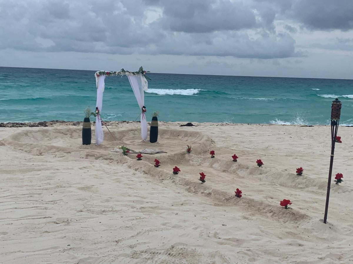 Preciosos Estudio Vista Al Mar O Jardin Cancún Esterno foto