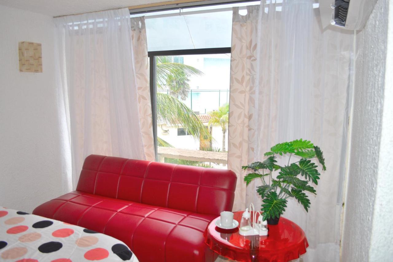 Preciosos Estudio Vista Al Mar O Jardin Cancún Esterno foto