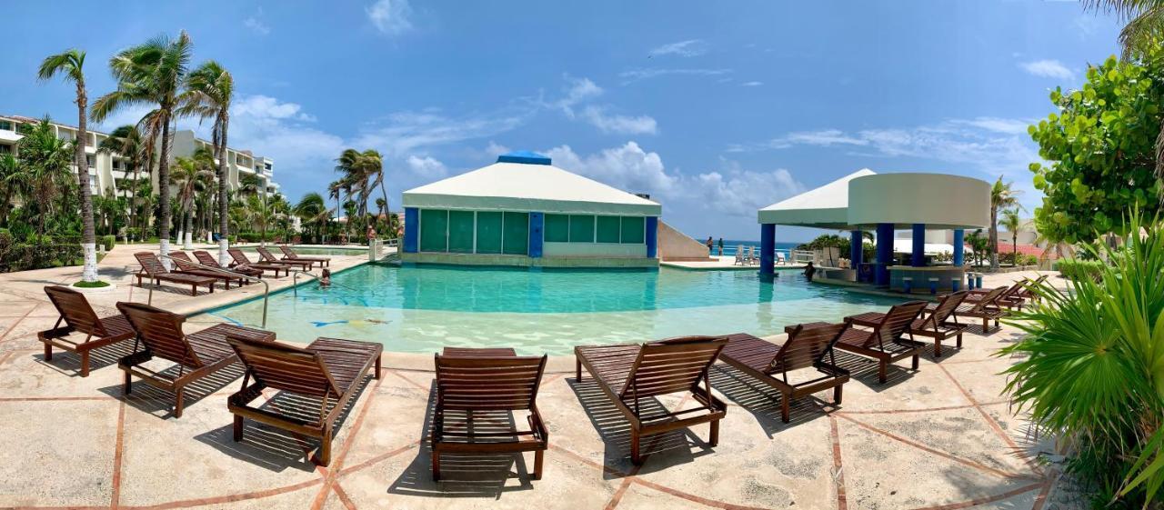Preciosos Estudio Vista Al Mar O Jardin Cancún Esterno foto