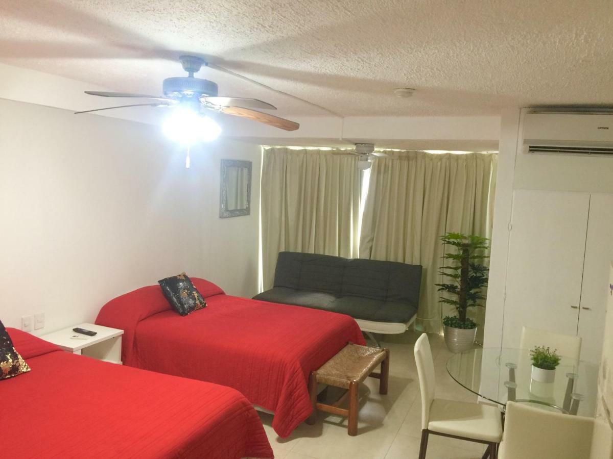 Preciosos Estudio Vista Al Mar O Jardin Cancún Esterno foto